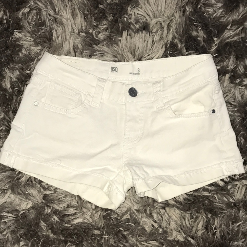 white shorts